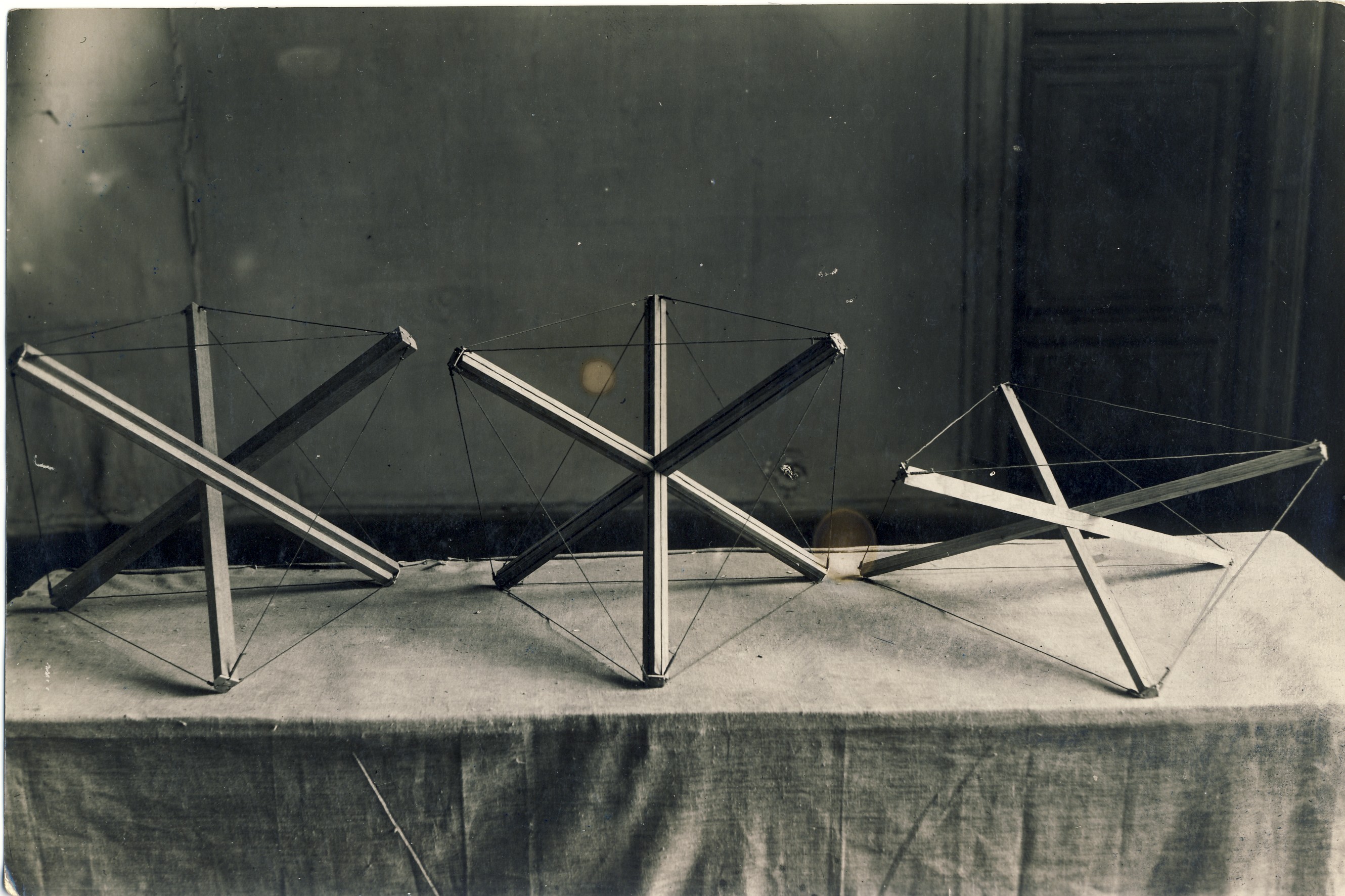 Karlis johansons három konstrukció 1921 fotográfia. magángyűjtemény